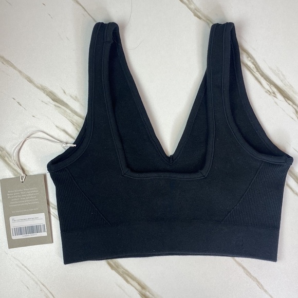 Everlane Black V-Neck Bra - Picture 3 of 6